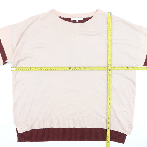 Next Women's Multicoloured XL Crew Neck Knit Pullover Jumper