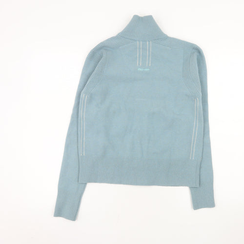Rohan Womens Blue Reykjavik Wool Zip Up Jacket Size M