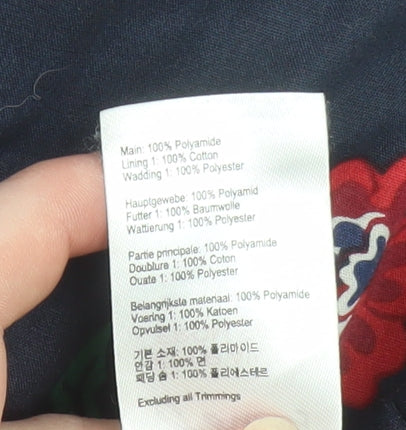 Joules Women’s Blue Quilted Mid-Length Jacket Size 10