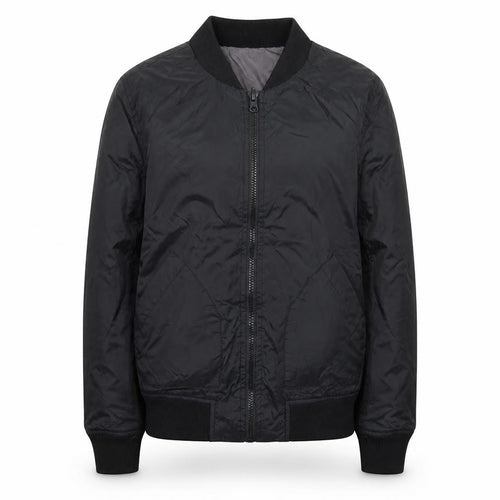 Very Girls Black Bomber Jacket 12 Years Lined Full Zip Casual Outerwear