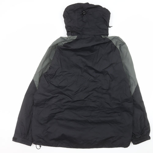 Mountain Warehouse Men’s Black L Waterproof 3-in-1 Hiking Jacket