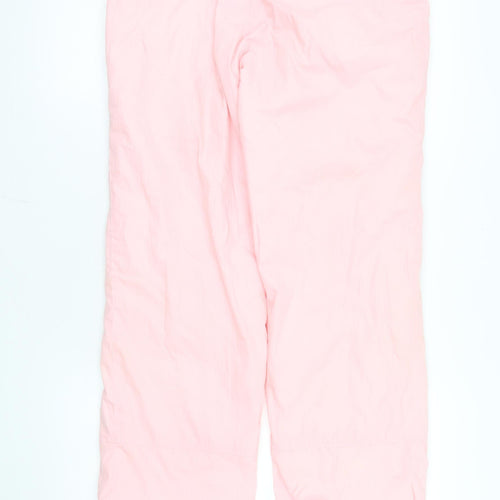 C&A Women's Pink Snow Pants Size 12 Retro Winter Lined Trousers