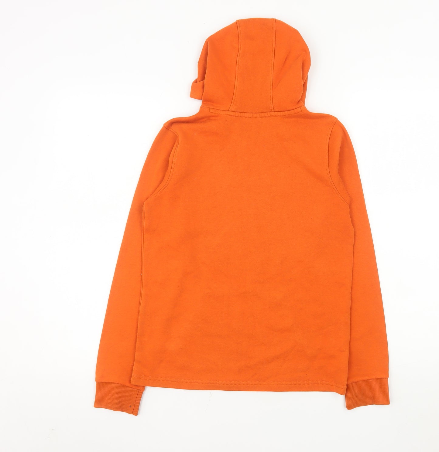 Mountain Warehouse Boys Orange Wolf Print Pullover Hoodie 11-12 Years