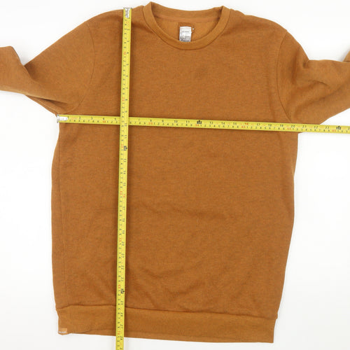 Decathlon Men's Brown Polyester Fleece Pullover Jumper XL
