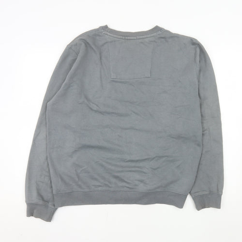 Croxley Mens Grey L Pullover Crew Neck Sweatshirt