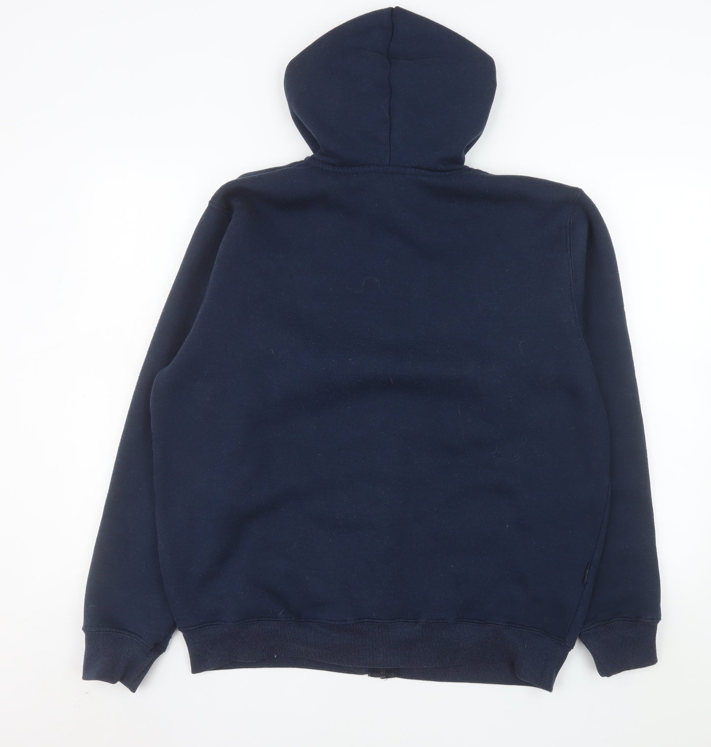Slazenger Men's Blue Full Zip Hooded Fleece Jacket Size M