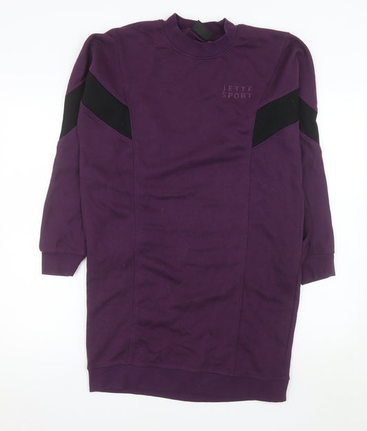 Jette Sport by Crivit Women's Purple Pullover Sweatshirt S/8-10