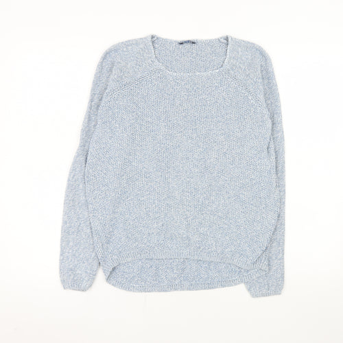 Tom Tailor Men's Blue Cotton Knit Pullover Jumper M