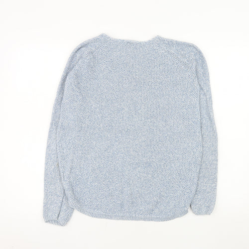 Tom Tailor Men's Blue Cotton Knit Pullover Jumper M