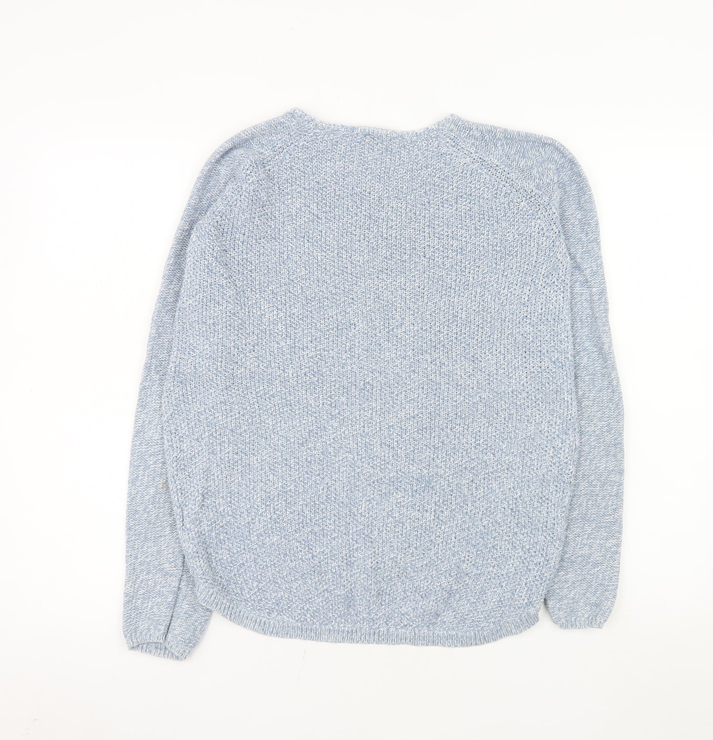 Tom Tailor Men's Blue Cotton Knit Pullover Jumper M