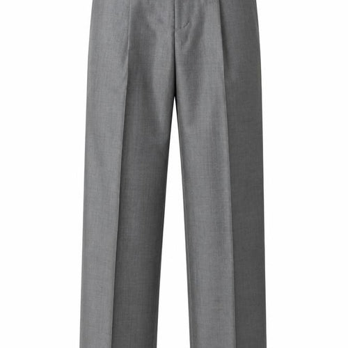 Torre Cerimonia Men's Grey Dress Pants 30.XL Classic Fit Wool Blend