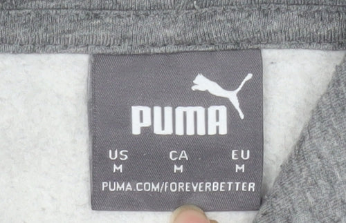 Puma Men’s Grey Manchester City Pullover Hoodie Medium
