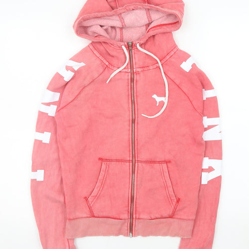 Victoria's Secret PINK Women's Pink XS Full Zip Hooded Jacket