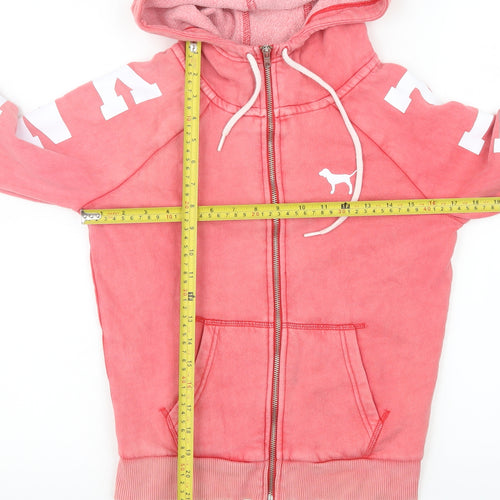 Victoria's Secret PINK Women's Pink XS Full Zip Hooded Jacket
