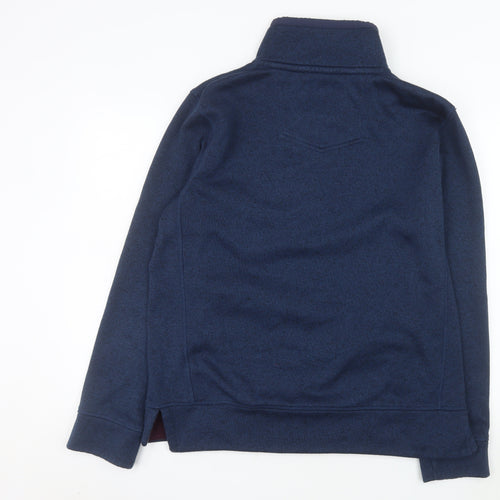 Fat Face Men's Blue 1/2 Zip Fleece Sweatshirt Size L