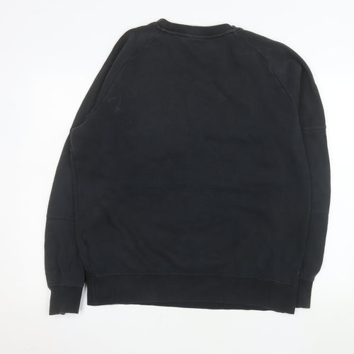 Nike Men's Black Air Max L Pullover Sweatshirt Crew Neck