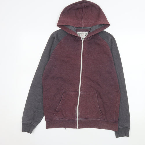 Red Herring Men's Small Multicoloured Full Zip Hoodie Jacket