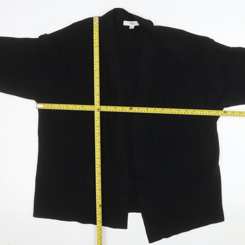 Marks and Spencer Women's Black Knit Cardigan L Relaxed Fit