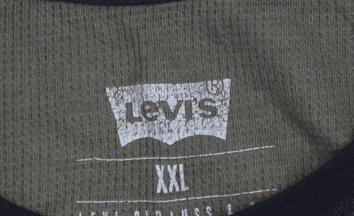 Levi’s Men’s Green 2XL Pullover Sweatshirt with Eagle Logo