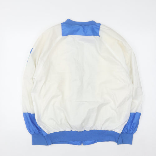 Puma Womens Blue Track Jacket Size 10 Lightweight Retro Sportswear