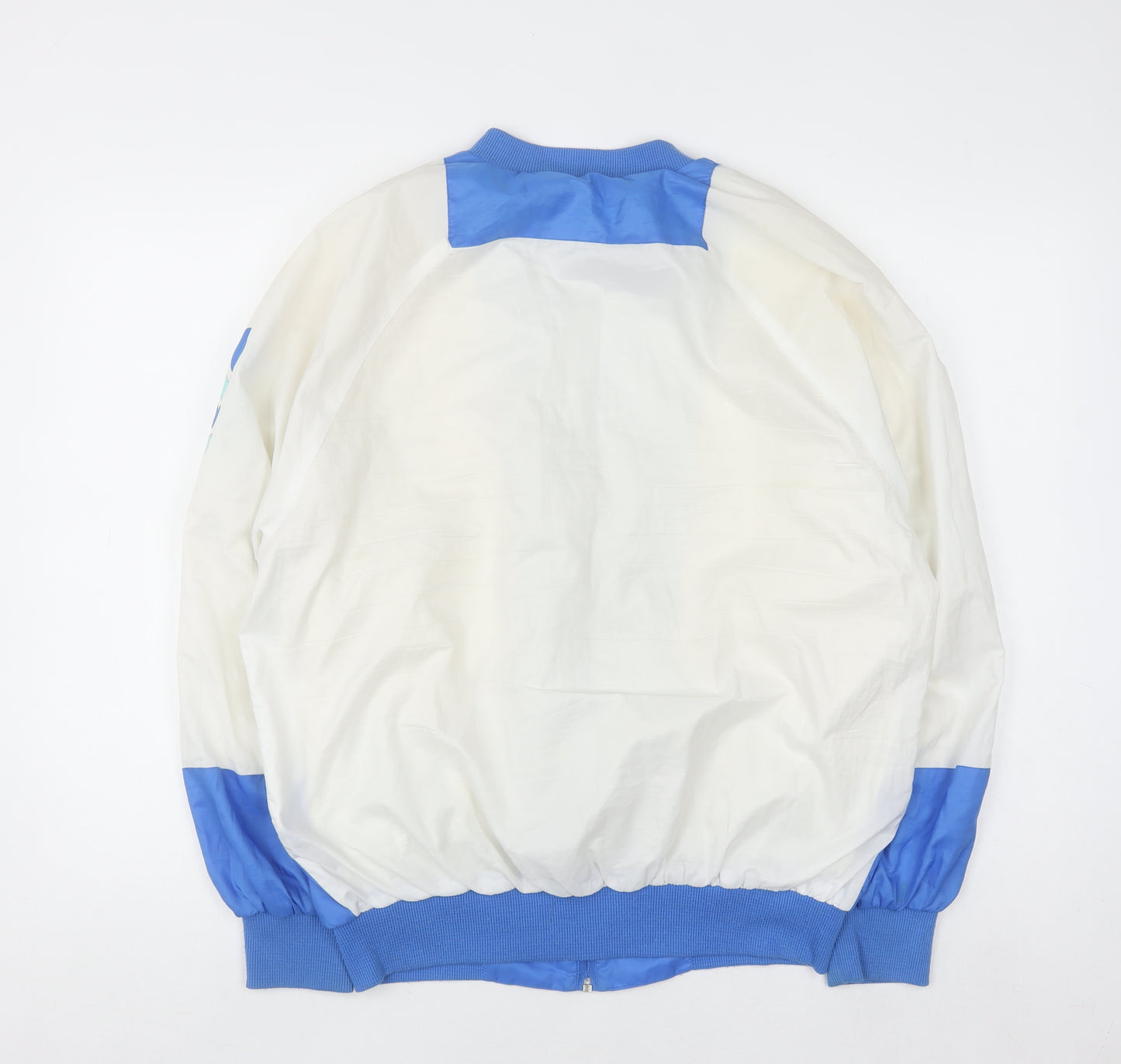 Puma Womens Blue Track Jacket Size 10 Lightweight Retro Sportswear