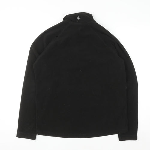 Craghoppers Men's Black Fleece 1/2 Zip Pullover Sweatshirt Size S