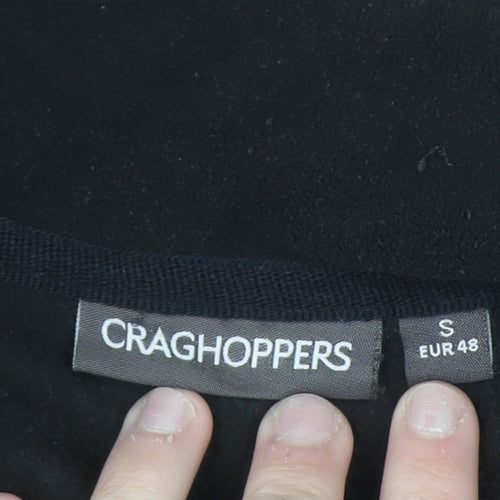 Craghoppers Men's Black Fleece 1/2 Zip Pullover Sweatshirt Size S