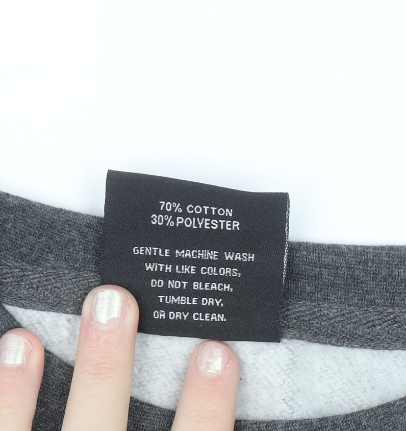 Vail Resort Wear Men's Grey Pullover Sweatshirt XS