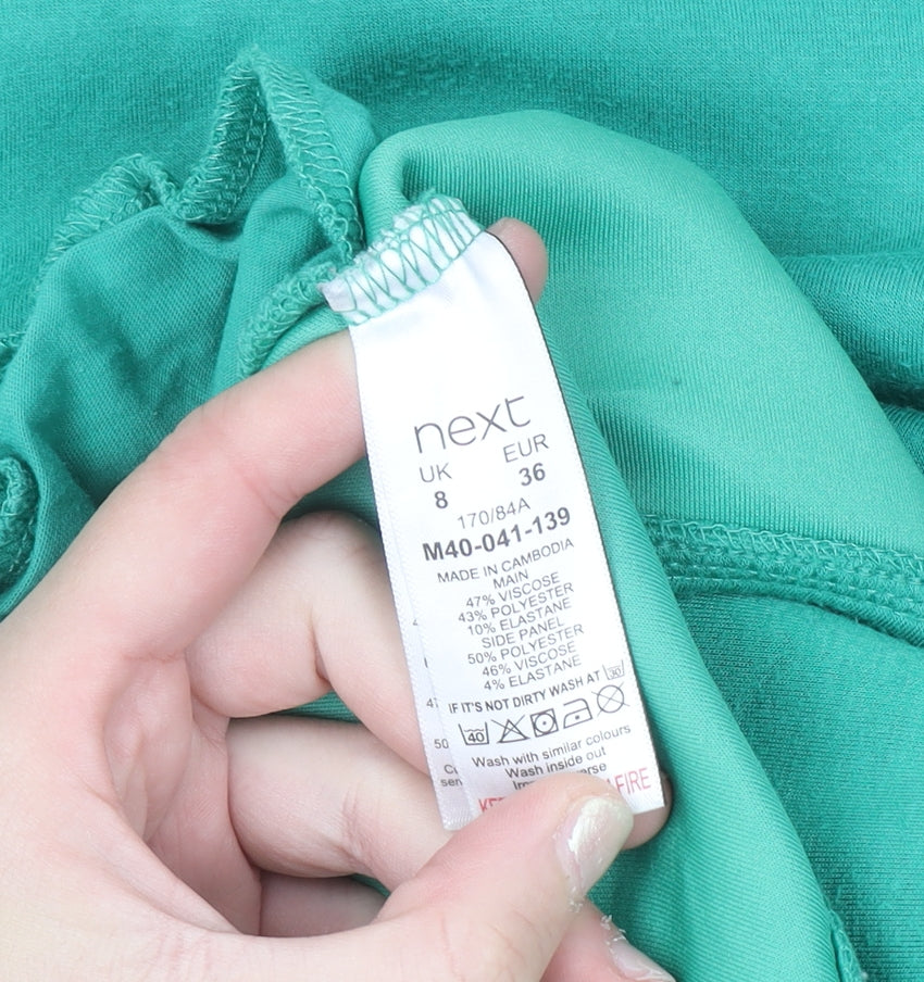 Next Women’s Green Jersey Long Sleeve Nightshirt Size 8