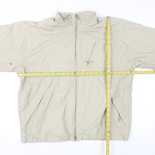 Dannimac Men's Beige Lightweight Windbreaker Jacket Size M