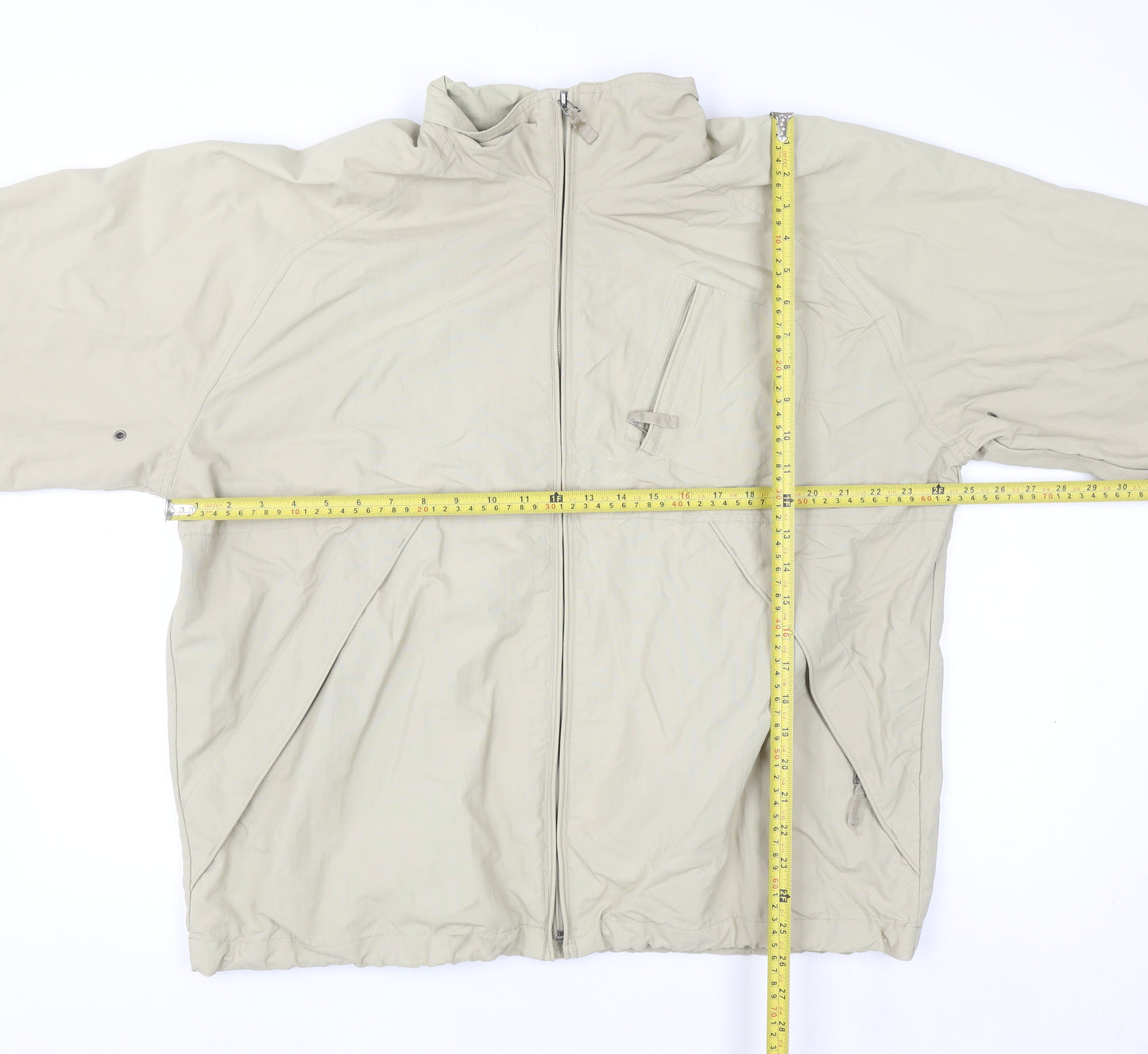 Dannimac Men's Beige Lightweight Windbreaker Jacket Size M