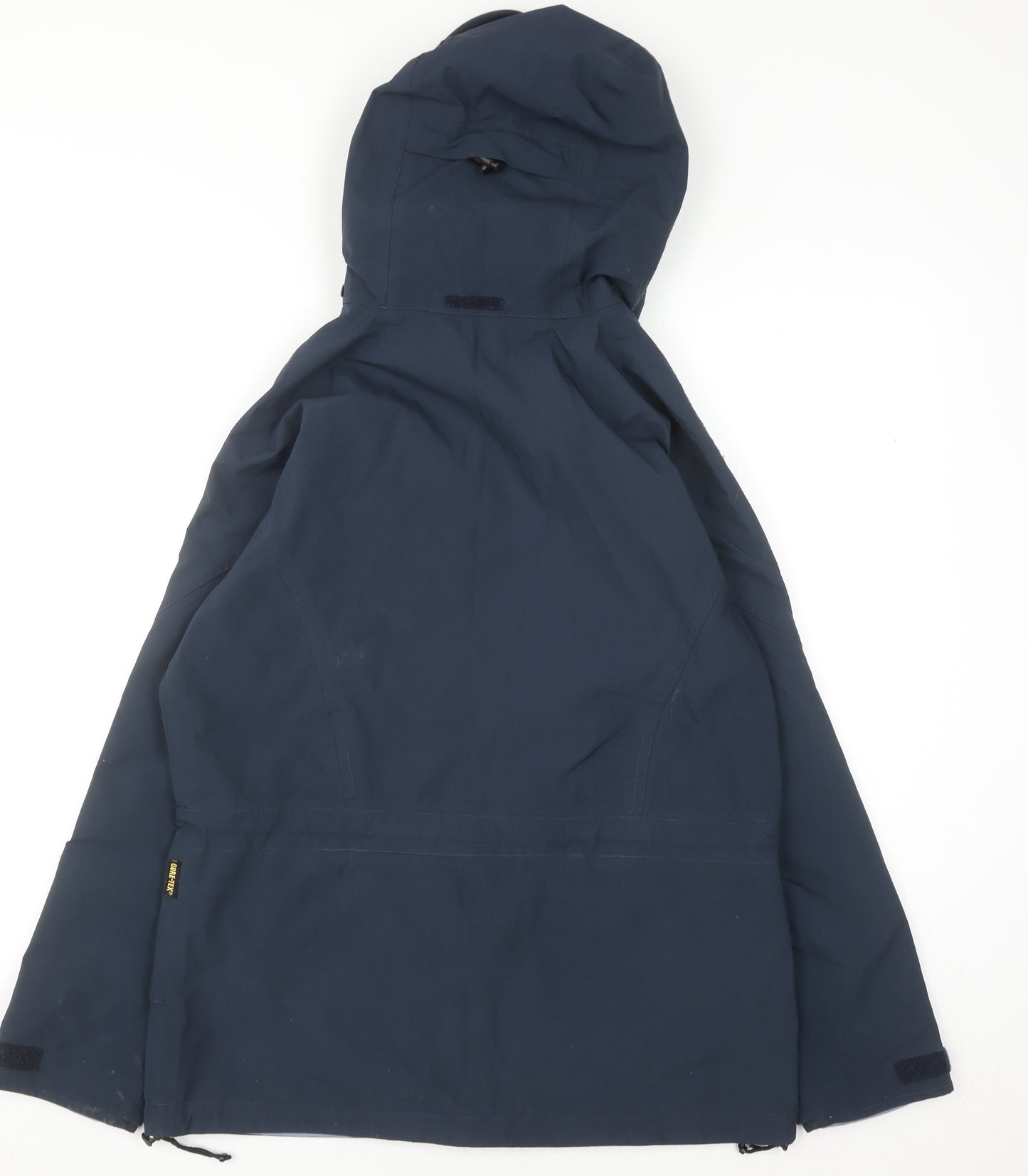 Berghaus Women's Navy Waterproof Gore-Tex Hooded Mid-Length Jacket Size 10