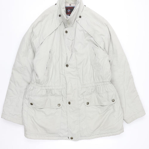 Glacier Point Women Ivory L Parka Jacket Padded Winter Coat