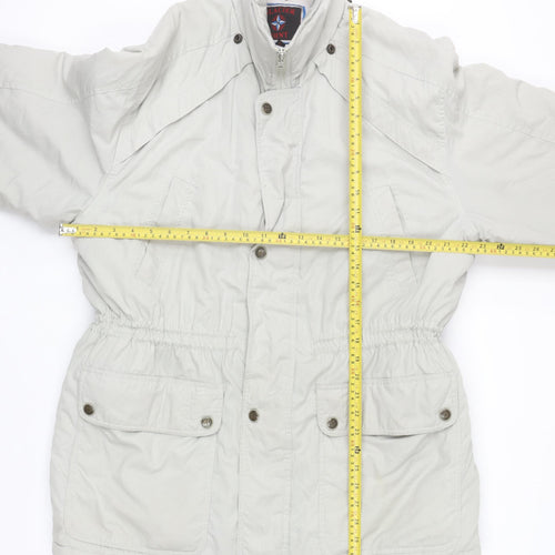 Glacier Point Women Ivory L Parka Jacket Padded Winter Coat