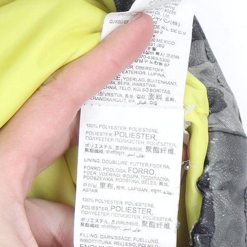 Quiksilver Women's Multicoloured Ski Jacket Size 10 Waterproof Hooded