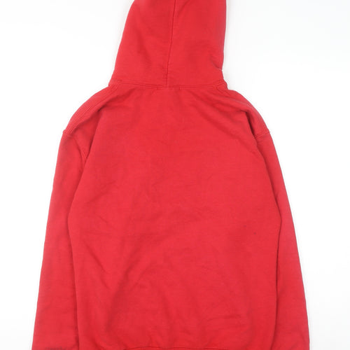 Gildan Women's Red Tiger Graphic Pullover Hoodie Size S