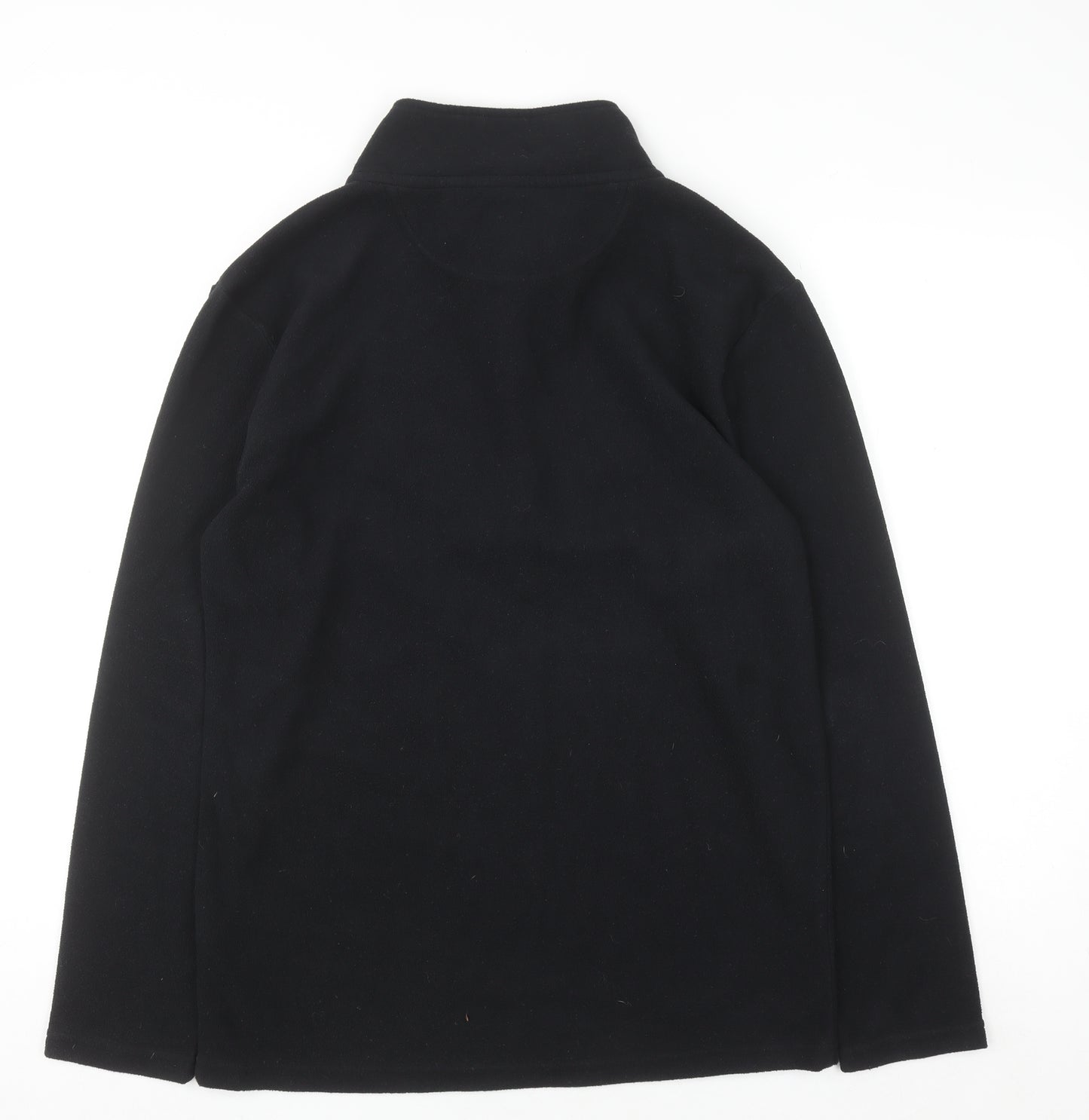 Peter Storm Mens Black Fleece 1/2 Zip Sweatshirt Size S