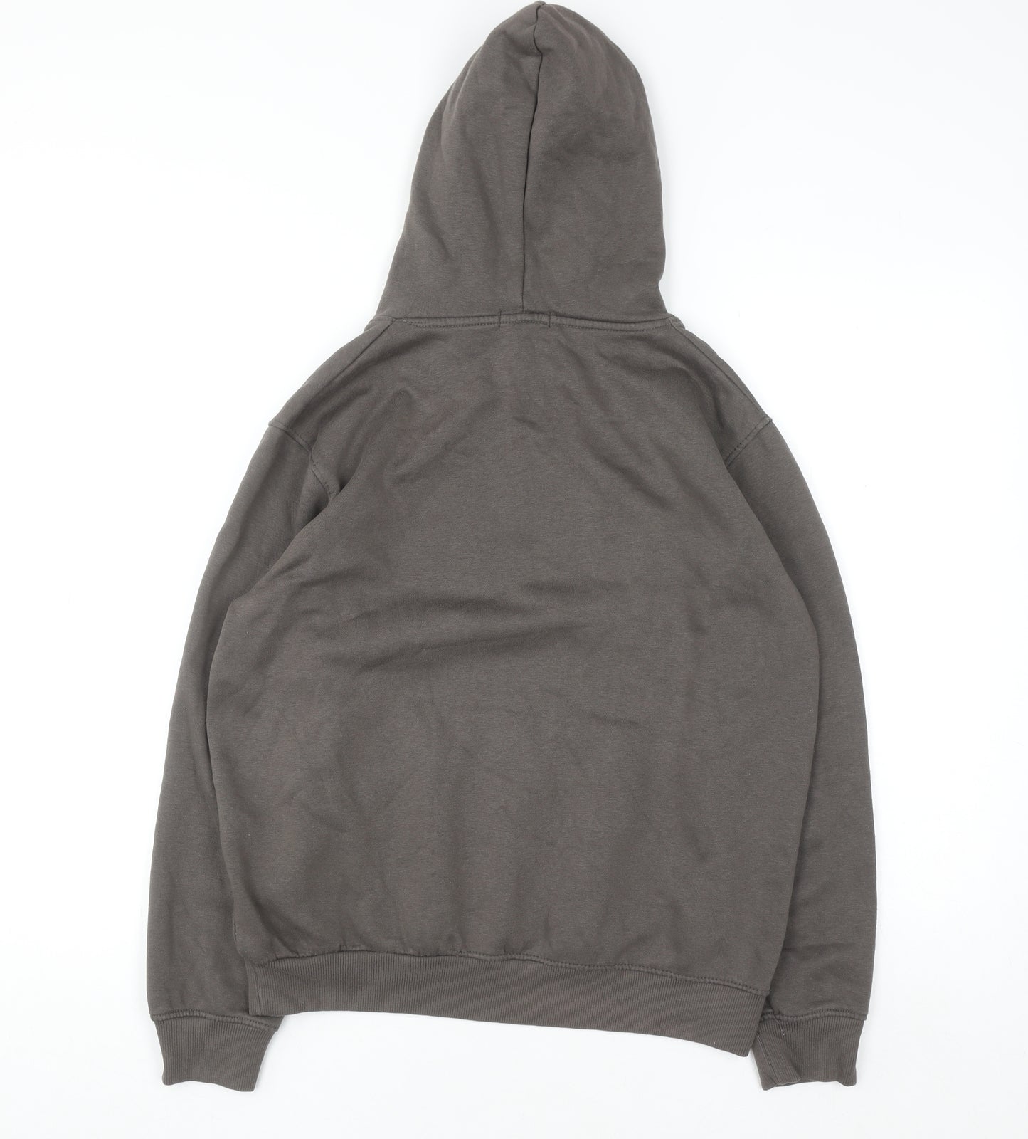 PrettyLittleThing Womens Brown Pullover Hoodie Size S Casual Cotton Blend