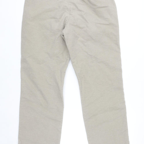 Samuel Windsor Men's Beige Chino Trousers 32W 29L Regular Fit