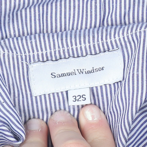 Samuel Windsor Men's Beige Chino Trousers 32W 29L Regular Fit