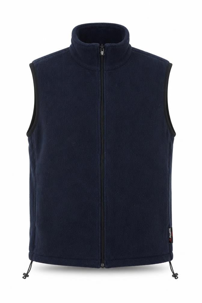 Woolrich Men's Navy Blue Fleece Waistcoat Gilet Size M Outdoorwear