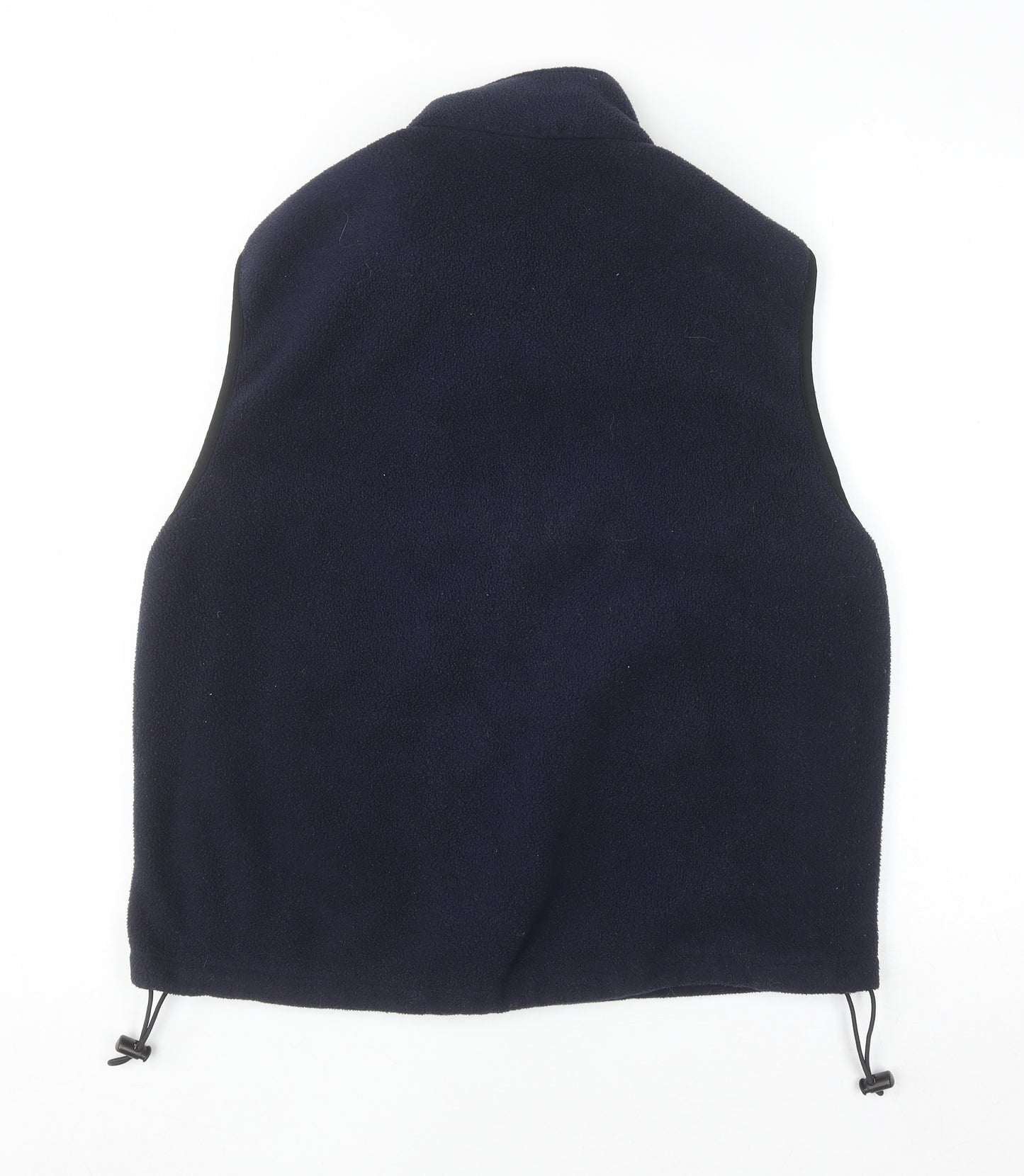 Woolrich Men's Navy Blue Fleece Waistcoat Gilet Size M Outdoorwear