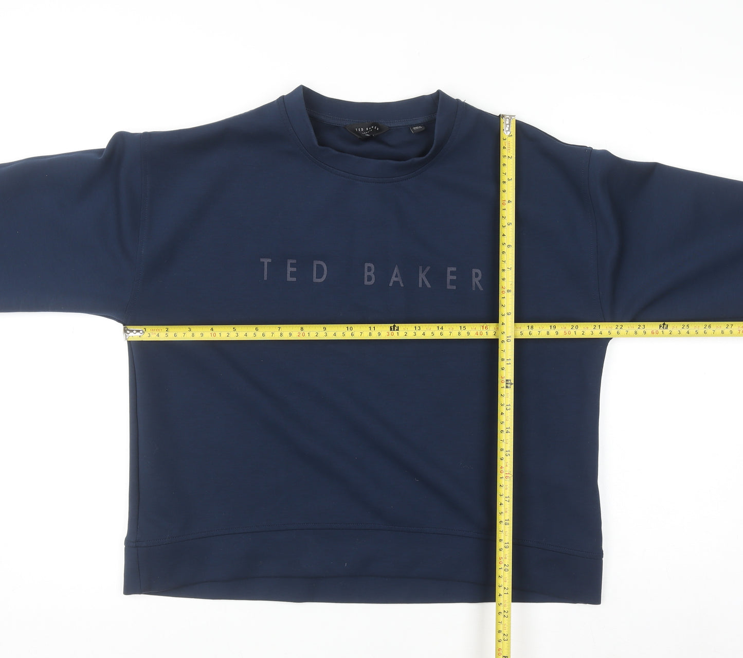Ted Baker Men's Blue Crew Neck Pullover Sweatshirt M