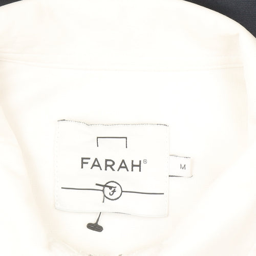 Farah Men's Multicoloured Full Zip Collared Sweatshirt M