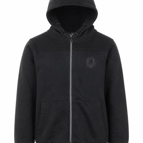 Ryder Cup Boys Black Full Zip Hoodie 11-12 Years Cotton Blend