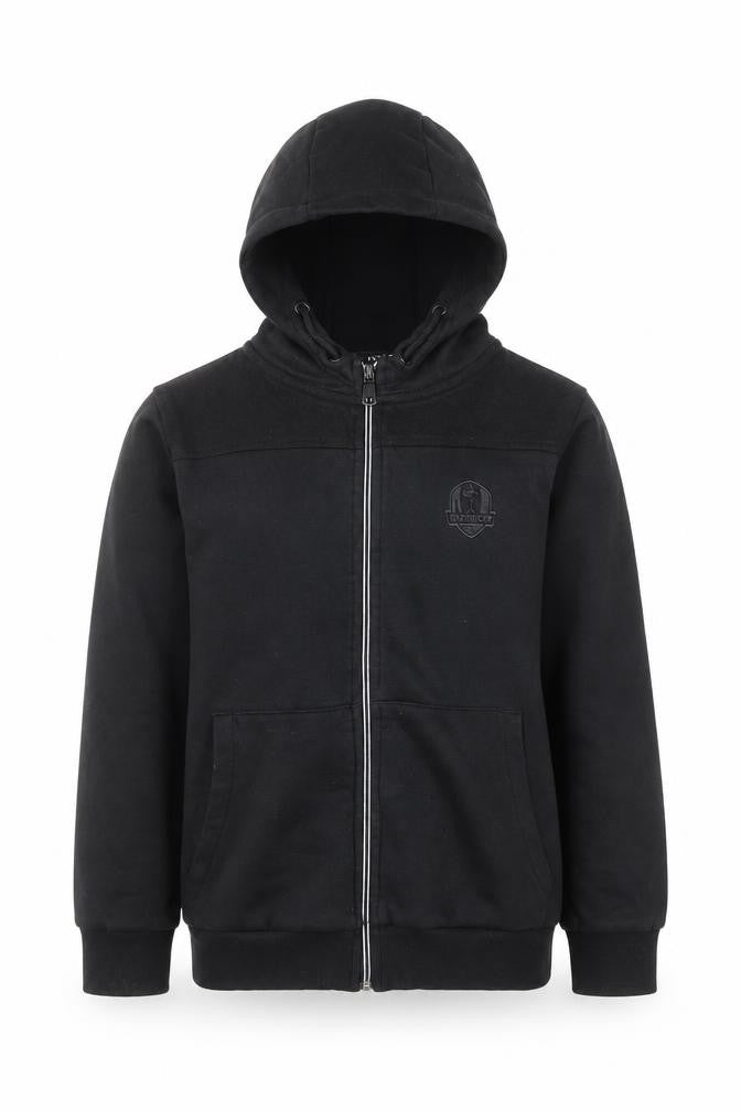 Ryder Cup Boys Black Full Zip Hoodie 11-12 Years Cotton Blend