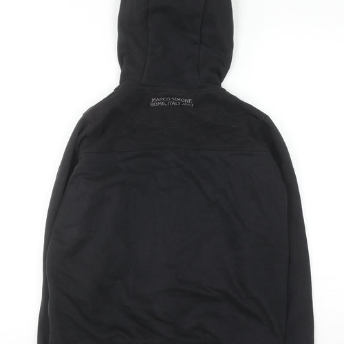 Ryder Cup Boys Black Full Zip Hoodie 11-12 Years Cotton Blend