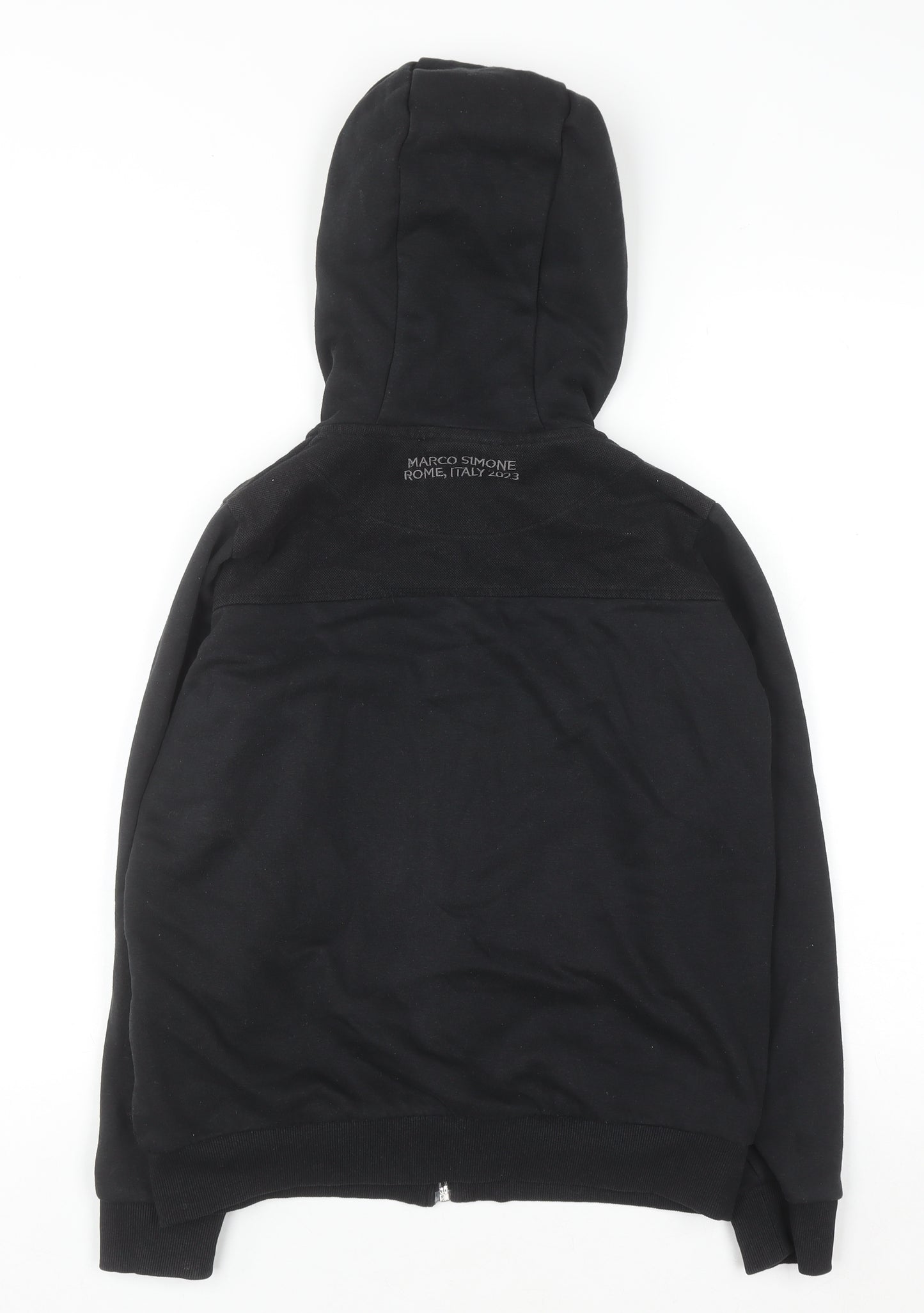 Ryder Cup Boys Black Full Zip Hoodie 11-12 Years Cotton Blend