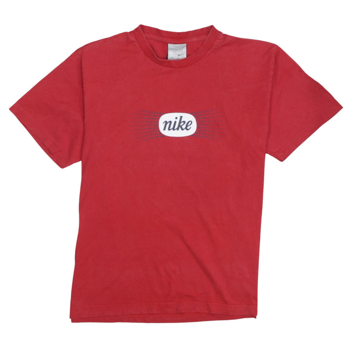Nike Men's Red XL Vintage Graphic Sports T-Shirt