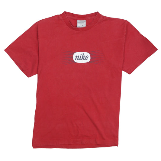 Nike Men's Red XL Vintage Graphic Sports T-Shirt